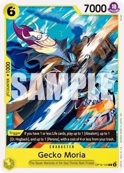 Gecko Moria OP16-105 The Time of Battle