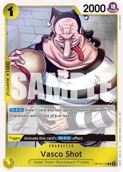 Vasco Shot OP16-110 The Time of Battle