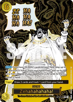 Zehahahahaha! OP16-116 P1 The Time of Battle