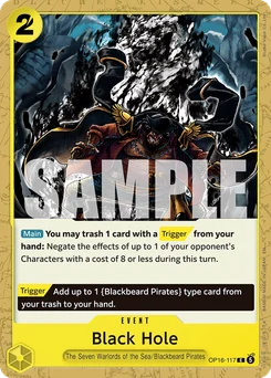 Black Hole OP16-117 The Time of Battle