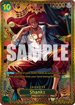 Shanks OP13-028 P2 The World’S Strongest Warriors