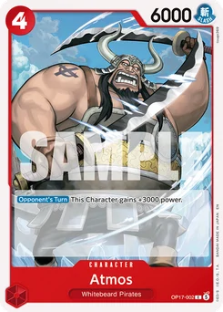 Atmos OP17-002 The World’S Strongest Warriors