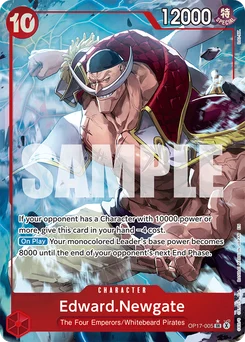 Edward.Newgate OP17-005 P1 The World’S Strongest Warriors