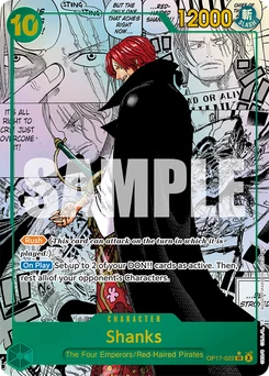 Shanks OP17-022 P2 The World’S Strongest Warriors