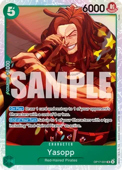 Yasopp OP17-031 The World’S Strongest Warriors