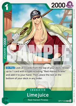 Limejuice OP17-032 The World’S Strongest Warriors