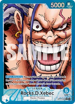 Rocks.D.Xebec OP17-039 P1 The World’S Strongest Warriors