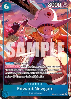 Edward.Newgate OP17-040 P1 The World’S Strongest Warriors