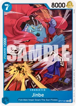 Jinbe OP17-051 The World’S Strongest Warriors