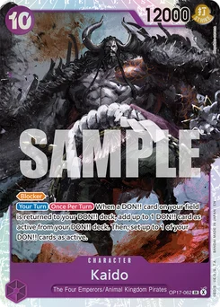 Kaido OP17-062 The World’S Strongest Warriors