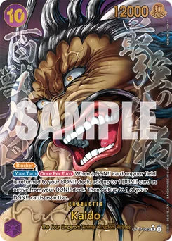 Kaido OP17-062 P3 The World’S Strongest Warriors