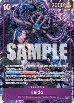 Kaido OP17-063 P1 The World’S Strongest Warriors