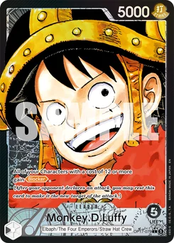 Monkey.D.Luffy OP17-079 P1 The World’S Strongest Warriors