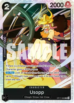 Usopp OP17-080 The World’S Strongest Warriors