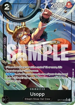 Usopp OP17-080 P1 The World’S Strongest Warriors