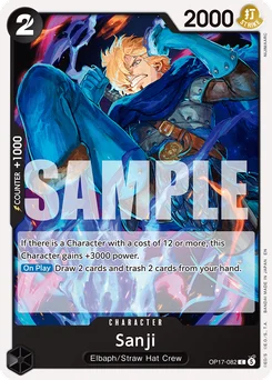 Sanji OP17-082 The World’S Strongest Warriors