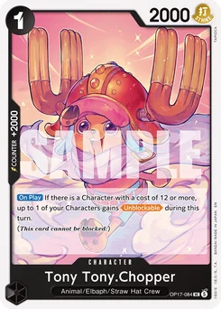 Tony Tony.Chopper OP17-084 The World’S Strongest Warriors