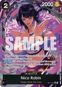 Nico Robin OP17-087 P1 The World’S Strongest Warriors