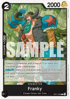 Franky OP17-090 The World’S Strongest Warriors