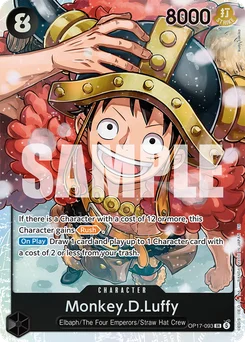 Monkey.D.Luffy OP17-093 The World’S Strongest Warriors
