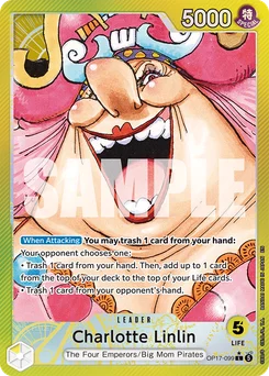 Charlotte Linlin OP17-099 P1 The World’S Strongest Warriors