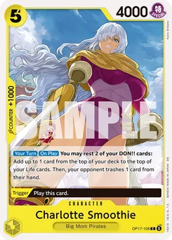 Charlotte Smoothie OP17-106 The World’S Strongest Warriors