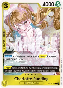 Charlotte Pudding OP17-109 The World’S Strongest Warriors