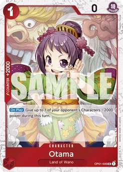 Otama OP01-006 P3 One Piece Card the Best