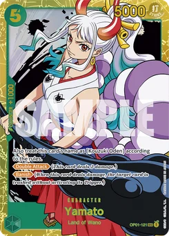 Yamato OP01-121 R1 One Piece Card the Best