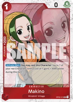 Makino OP02-015 P3 One Piece Card the Best