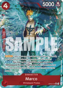 Marco OP02-018 P5 One Piece Card the Best