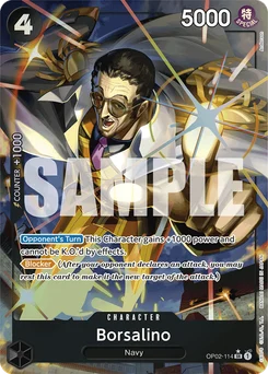 Borsalino OP02-114 P3 One Piece Card the Best