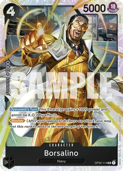Borsalino OP02-114 R1 One Piece Card the Best