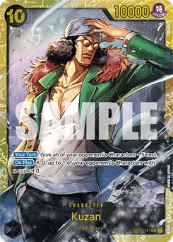 Kuzan OP02-121 R1 One Piece Card the Best