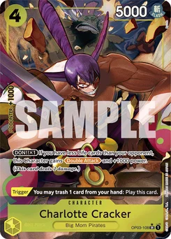 Charlotte Cracker OP03-108 P3 One Piece Card the Best
