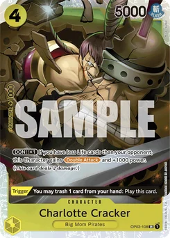 Charlotte Cracker OP03-108 R1 One Piece Card the Best