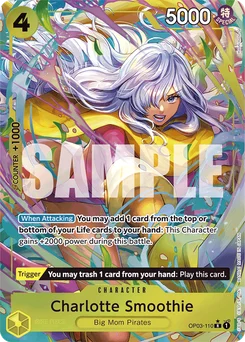 Charlotte Smoothie OP03-110 P5 One Piece Card the Best
