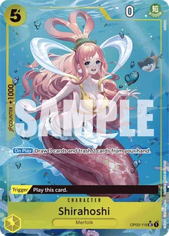 Shirahoshi OP03-116 P6 One Piece Card the Best
