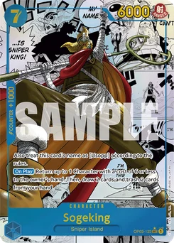 Sogeking OP03-122 R1 One Piece Card the Best