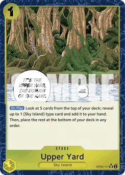 Upper Yard OP05-117 P3 One Piece Card the Best