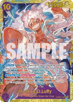 Monkey.D.Luffy OP05-119 R1 One Piece Card the Best