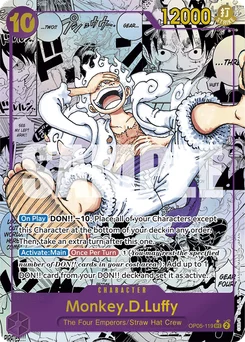 Monkey.D.Luffy OP05-119 R2 One Piece Card the Best