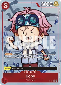 Koby P-014 P3 One Piece Card the Best