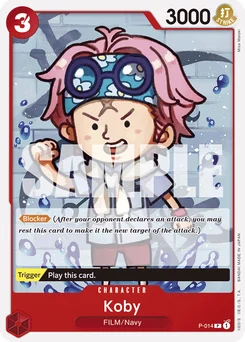 Koby P-014 R1 One Piece Card the Best