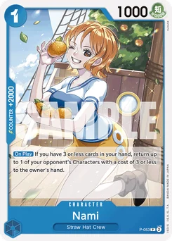 Nami P-053 R1 One Piece Card the Best