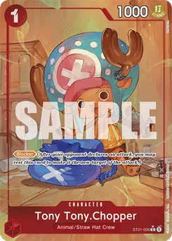 Tony Tony.Chopper ST01-006 P8 One Piece Card the Best