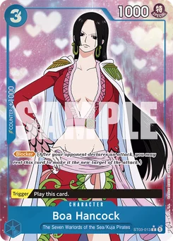 Boa Hancock ST03-013 P3 One Piece Card the Best