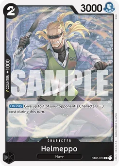Helmeppo ST06-010 R1 One Piece Card the Best