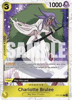 Charlotte Brulee ST07-007 P2 One Piece Card the Best