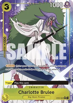 Charlotte Brulee ST07-007 P3 One Piece Card the Best